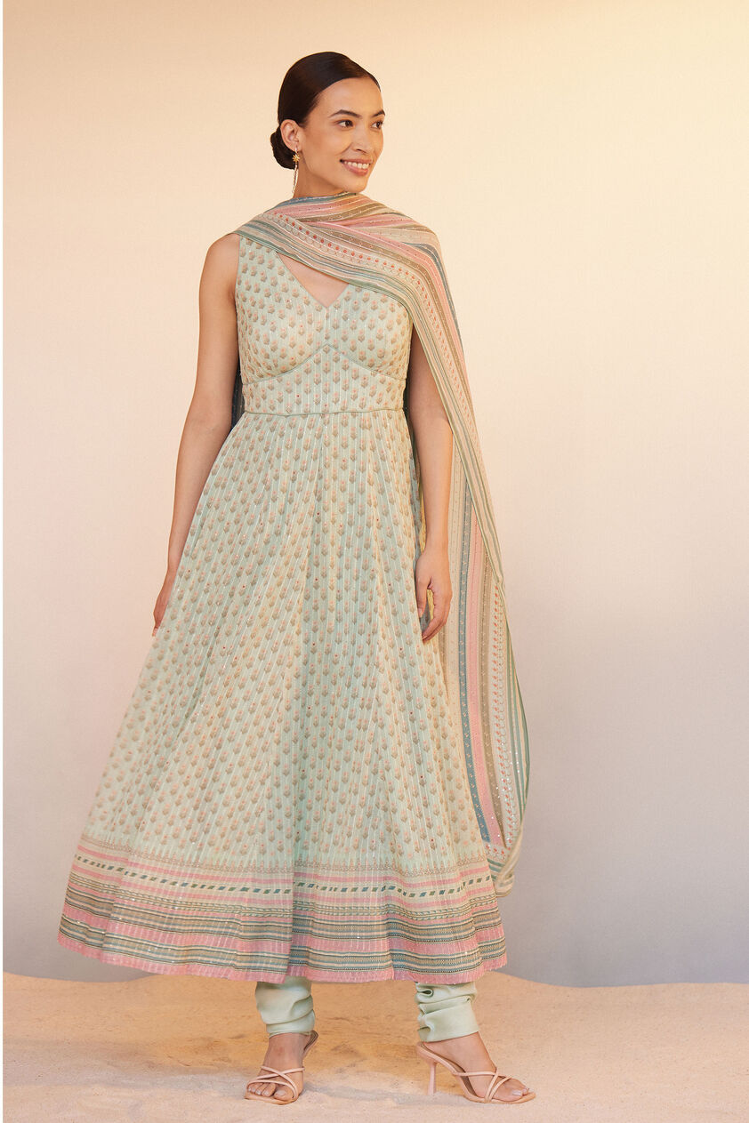 Amala Suit Set - Sage, Sage Green, image 1